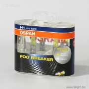 62150FBR-HCB - H1 12V- 55W (P14,5s) ( +60% + ) Fog Breaker (2) DuoBox - OSRAM -   