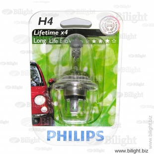 12342LLECOC1 - H4 12V- 60/55W (P43t) (  ) LongLife EcoVision - PHILIPS -    - PHILIPS