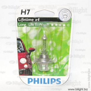 12972LLECOC1 - H7 12V- 55W (PX26d) (  ) LongLife EcoVision - PHILIPS -    - PHILIPS