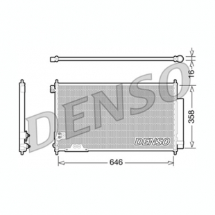 DCN40009 -  ( ) Honda Accord VIII (646/358/16) (Denso) - DENSO