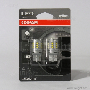 7905CW-02B - W21W 12V-LED (W3x16d) 6000K 3,0W Cool White LEDriving premium (.2.) - OSRAM